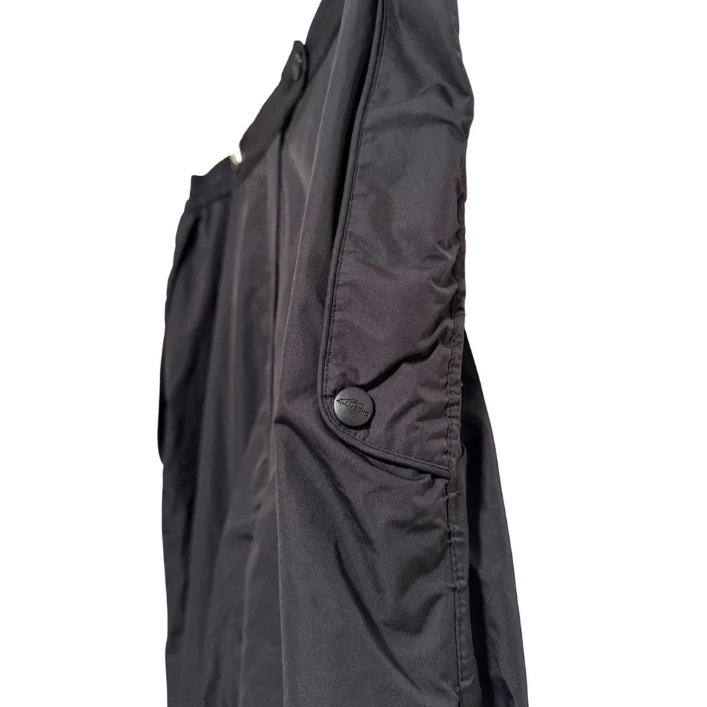 Glen Echo Golf Mens Black Mesh Lined Track Pants Windbreaker Ankle Zip Size‎ L